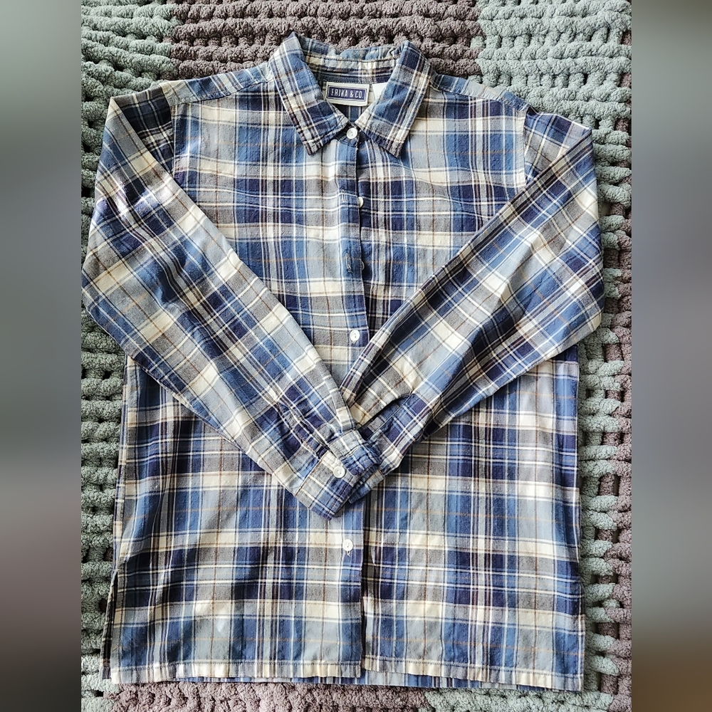 Erika and Co. Flannel Shirt